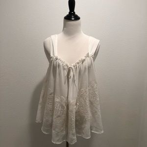 Bohemian Sheer Blouse, Size Small